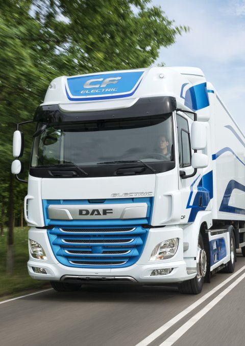 DAF Electric and Hybrid Trucks