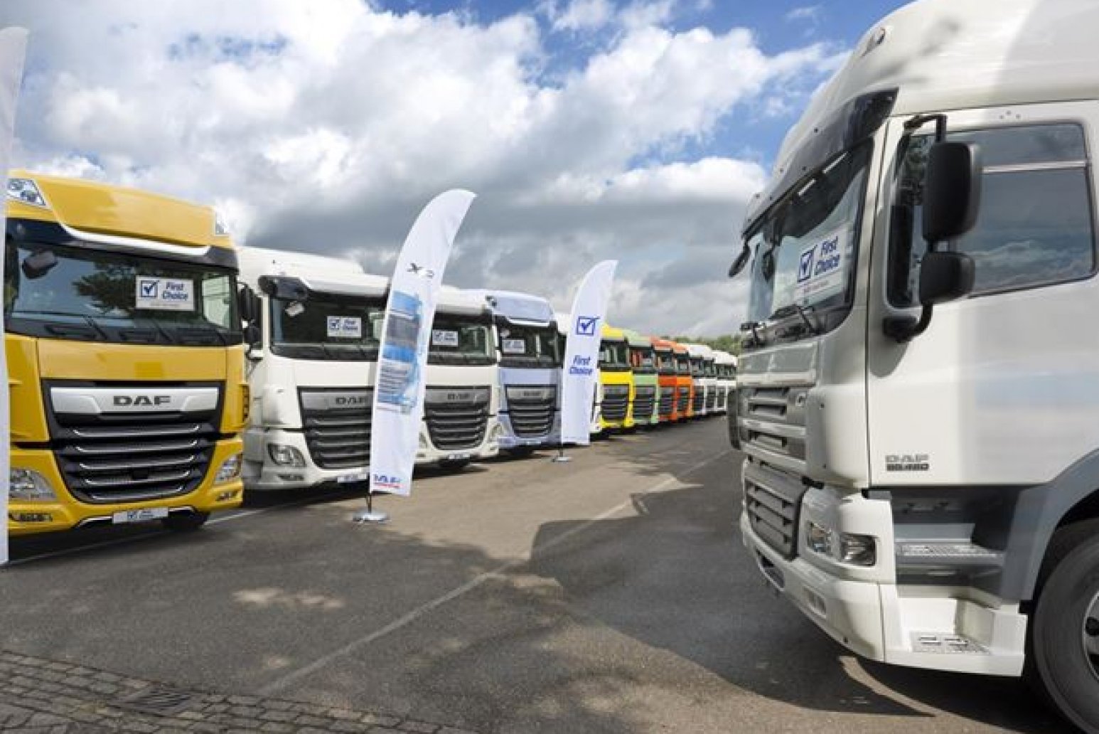 15% saving on fuel with a nearly-new DAF truck