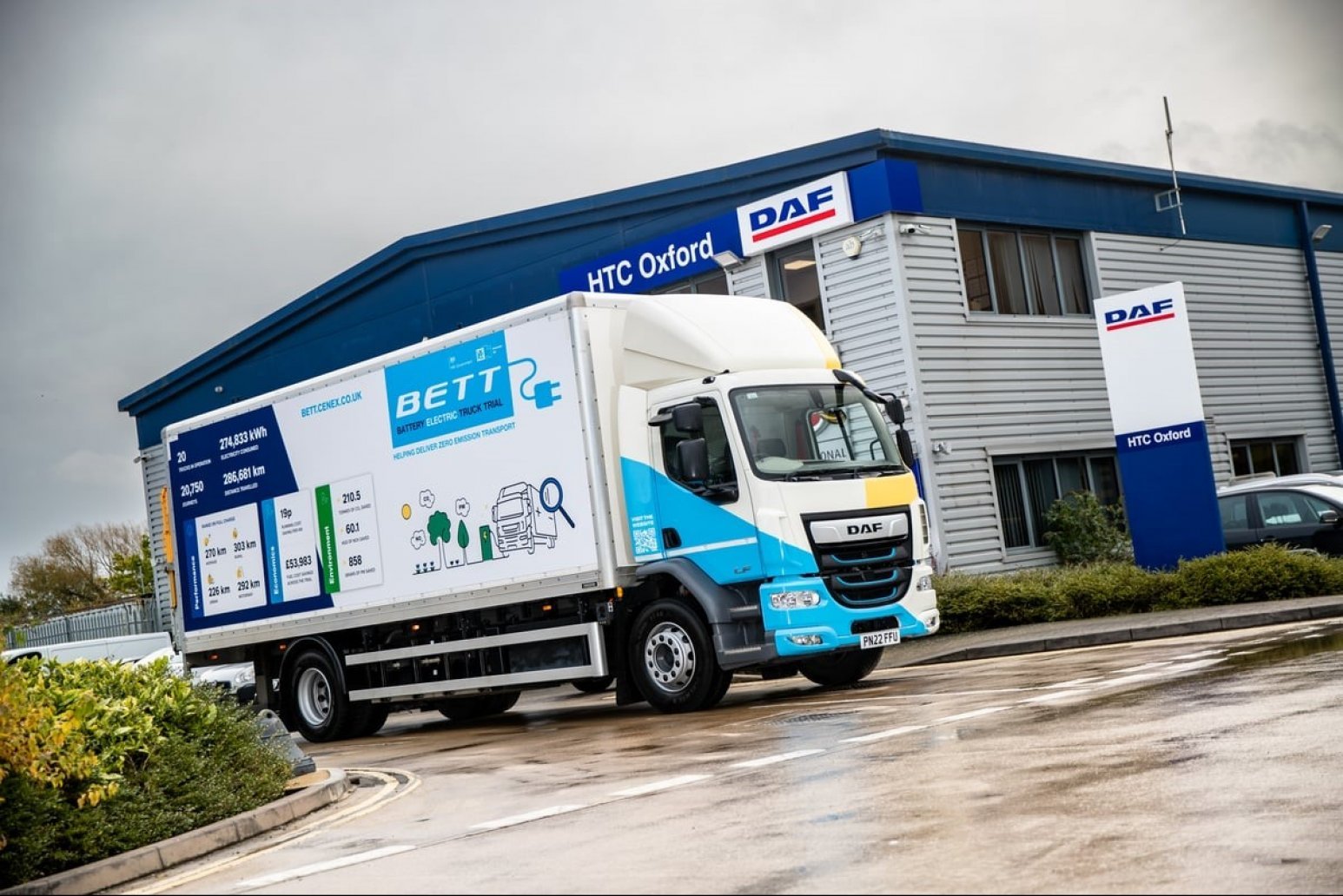 DAF sets the standard for Electric Truck Centres
