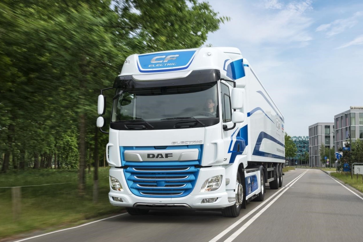 DAF CF Electric drives 150,000 electric kilometres