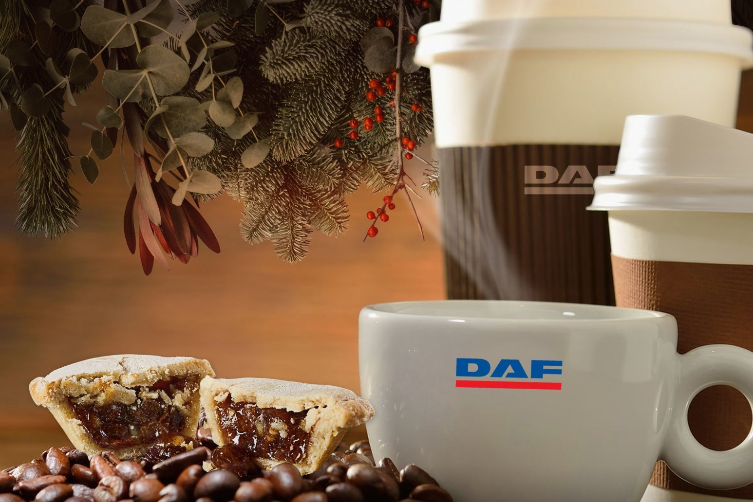 Merry Christmas to drivers! DAF Trucks brews-up for drivers again