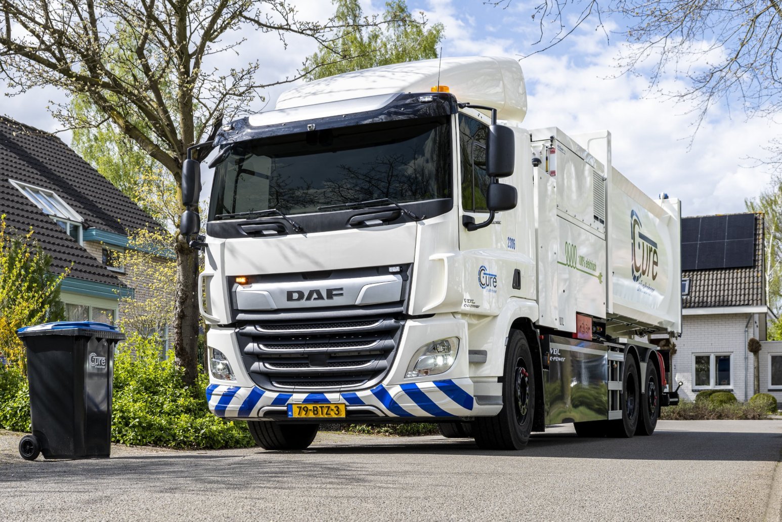 14 fully electric DAFs for refuse collection