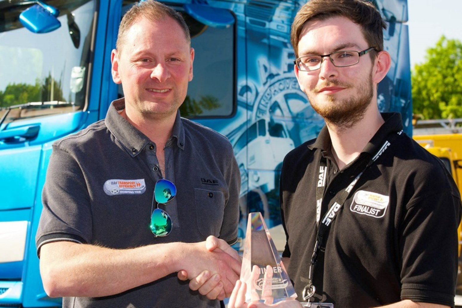 Scott Lewis is 2018 DAF Transport Efficiency Driver Champion