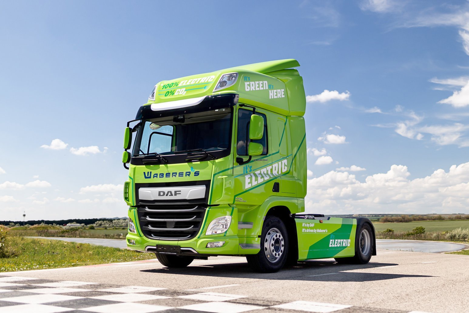 Waberer’s goes ‘zero emission’ with DAF CF Electric